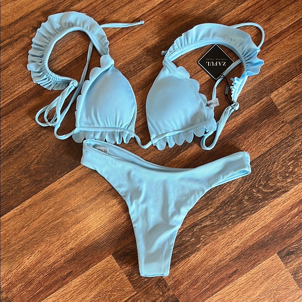 Light Blue Bikini Set